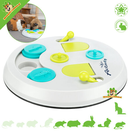 Trixie Jeu de stratégie Flip Board Jouet de recherche de nourriture pour rongeur
