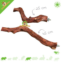 poteau d'escalade en bois