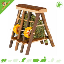 Estante para heno PURE NATURE con heno