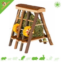 Stojak na siano PURE NATURE z sianem