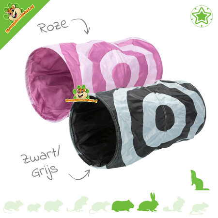 Trixie Tunnel de jeu 50 cm pour rongeurs, lapins & furets !