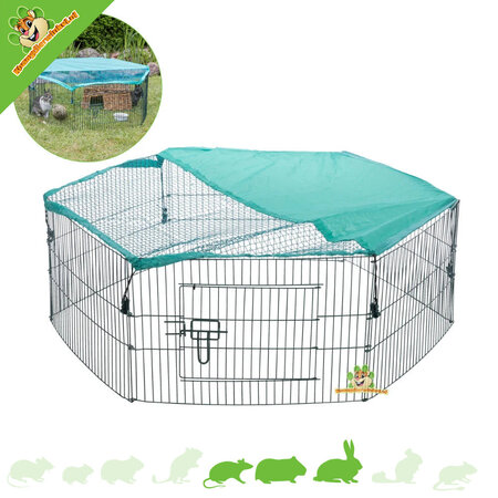 Trixie  Bieg dla młodych zwierząt z siatką zabezpieczającą