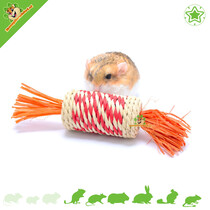 Orangefarbenes Spielzeug, 18 cm
