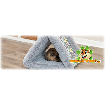 Trixie Guarida de peluche Sunny de 44 cm para roedores y conejos