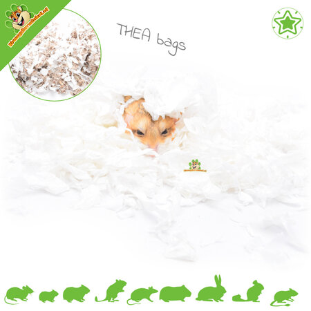 Safebed Paper Shavings Bedding Wit Theebag