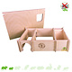 Getzoo Leyla 28cm Multi-Room House for Rodents!