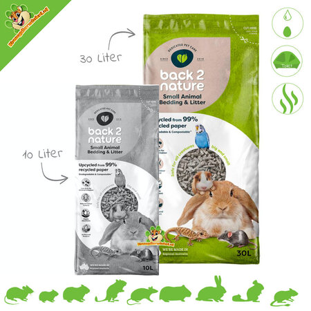 Back 2 Nature Bodembedekking voor knaagdieren