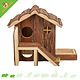 Trixie Houten Huis Henna 27 cm voor Muizen en Dwerghamsters