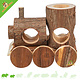 Trixie Locomotive en bois Levin 17 cm pour souris et hamsters nains