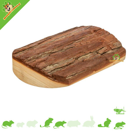 Trixie Plateforme en bois de 15 cm pour rongeurs et oiseaux grimpants