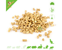 Cubierta de suelo y llenado de inodoros de pellets de paja para granjeros