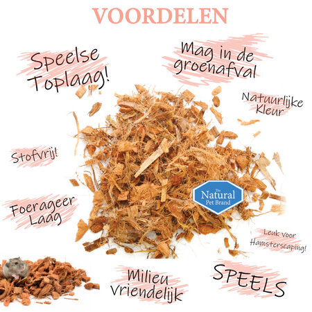 The Natural Pet Brand Coconut N Coconut Kokoschips Bodendecker