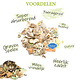 The Natural Pet Brand Baumwoll- und Karton-Bodenabdeckung