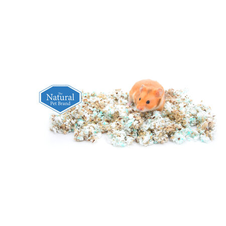The Natural Pet Brand Material de nido de algodón con colores exóticos, 3 litros.