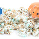 The Natural Pet Brand Material de nido de algodón con colores exóticos, 3 litros.