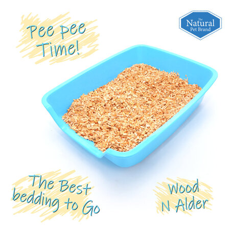 The Natural Pet Brand Holzspäne aus Erlenholz