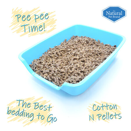 The Natural Pet Brand Cotton N Pellets – Baumwollgranulat-Bodenbedeckung