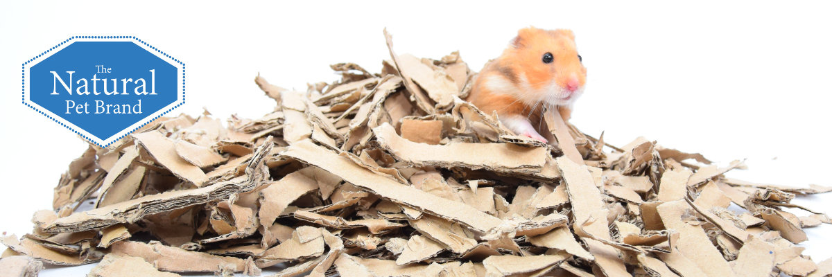 The Natural Pet Brand Card N Card Brown bedding 30 liters for rodents, rabbits, and ferrets
