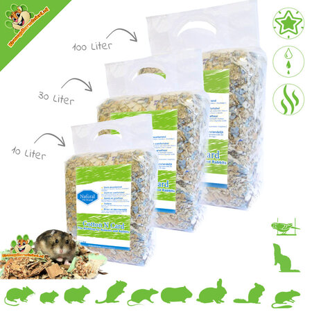 The Natural Pet Brand Cotton N Card Bodembedekking