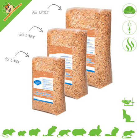 The Natural Pet Brand Copeaux de bois d'aulne