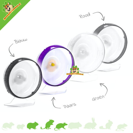 Kaytee Silent Spinner 29 cm ¡Rueda de ejercicio para pequeños roedores!