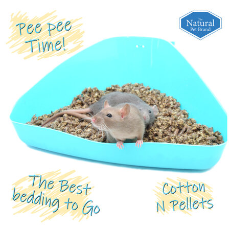 The Natural Pet Brand Cotton N Pellets Cotton Pellet Ground Cover