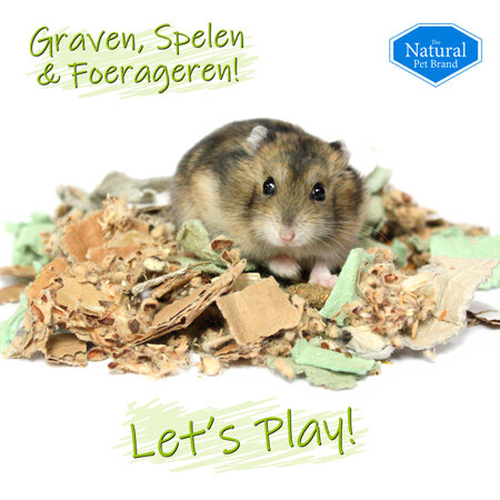 The Natural Pet Brand Cotton N Card Bodembedekking