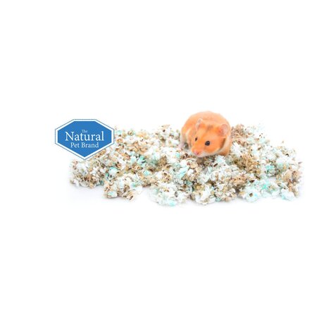 The Natural Pet Brand Material de nido de algodón con colores exóticos, 10 litros.