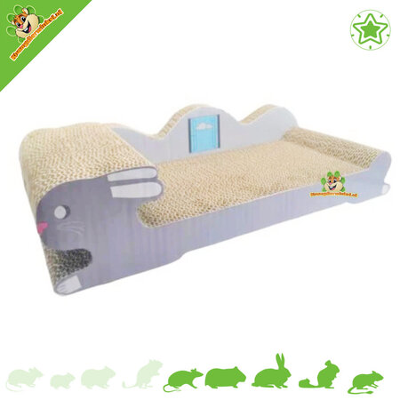 Knaagdier Krabplank Konijn 50 cm