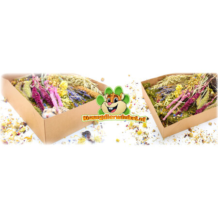 Knaagdier Kruidenier Summer Harvest Herb Package – harvest looks for hamsterscaping & foraging