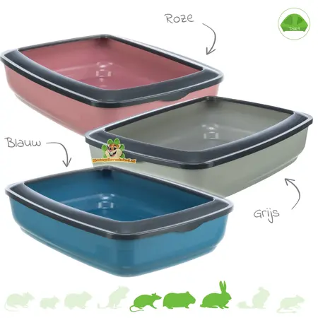 Trixie Brisko Toilet with Rim 50 cm for Guinea Pigs & Rabbits