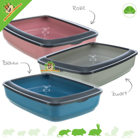 Trixie Toilettes Brisko avec rebord 50 cm