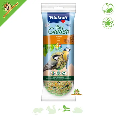 Vitakraft Vita Garden Tit kulki z owadami dla ptaków outdoorowych