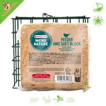 Fettblock mit Halter für Gartenvögel 395 g