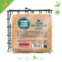 Bloque de Grasa con Soporte para Aves de Jardín 395 g