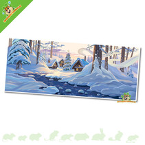 Terrarium Achtergrond Winter 100 x 50 cm