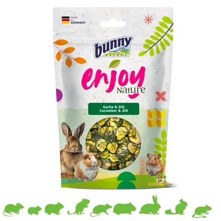 Bunny Nature Ciesz się naturą Ogórek i koperek