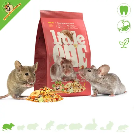 Mealberry Alimento Little One para ratones 400 gramos