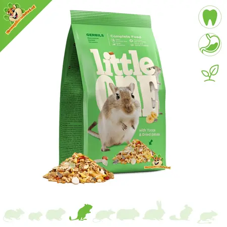 Mealberry Little One Nourriture pour Gerbilles 400 grammes