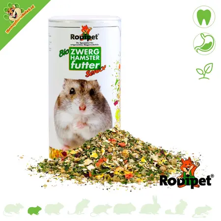 Rodipet Organic Dwarf Hamster Food Senior 500 grams