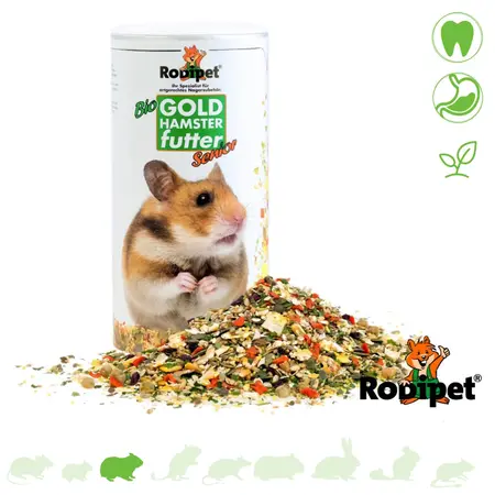Rodipet Organic Golden Hamster Food Senior 500 grams