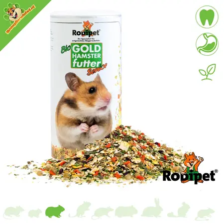 Rodipet Organic Golden Hamster Food Senior 500 grams