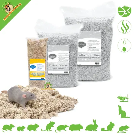 The Natural Pet Brand Baumwoll-N-Baumwoll-Bodenabdeckung