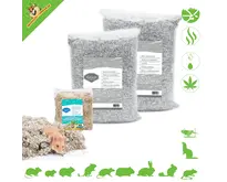 Litière en coton et chanvre pour rongeurs et lapins !