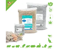 ¡Cama de algodón y cáñamo para roedores y conejos!