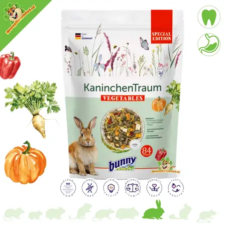 Bunny Nature Légumes RabbitDream Nourriture pour lapins