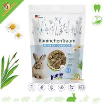KonijnenDroom Zimowa karma dla królików na zewnątrz 1,5 kg
