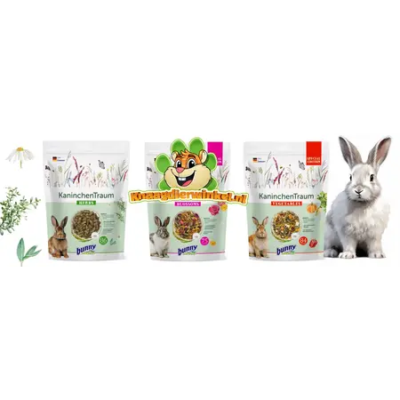 Bunny Nature KonijnenDroom Vegetables: naturalna odmiana z warzywami, kwiatami i ziołami