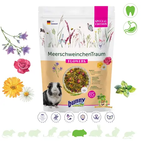 Bunny Nature Karma dla świnek morskich CaviaDroom Flowers
