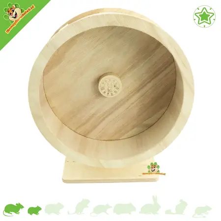 Getzoo Getzoo Roue d'exercice en bois Budget 27 cm